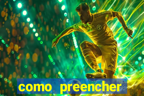 como preencher recibo de pagamento